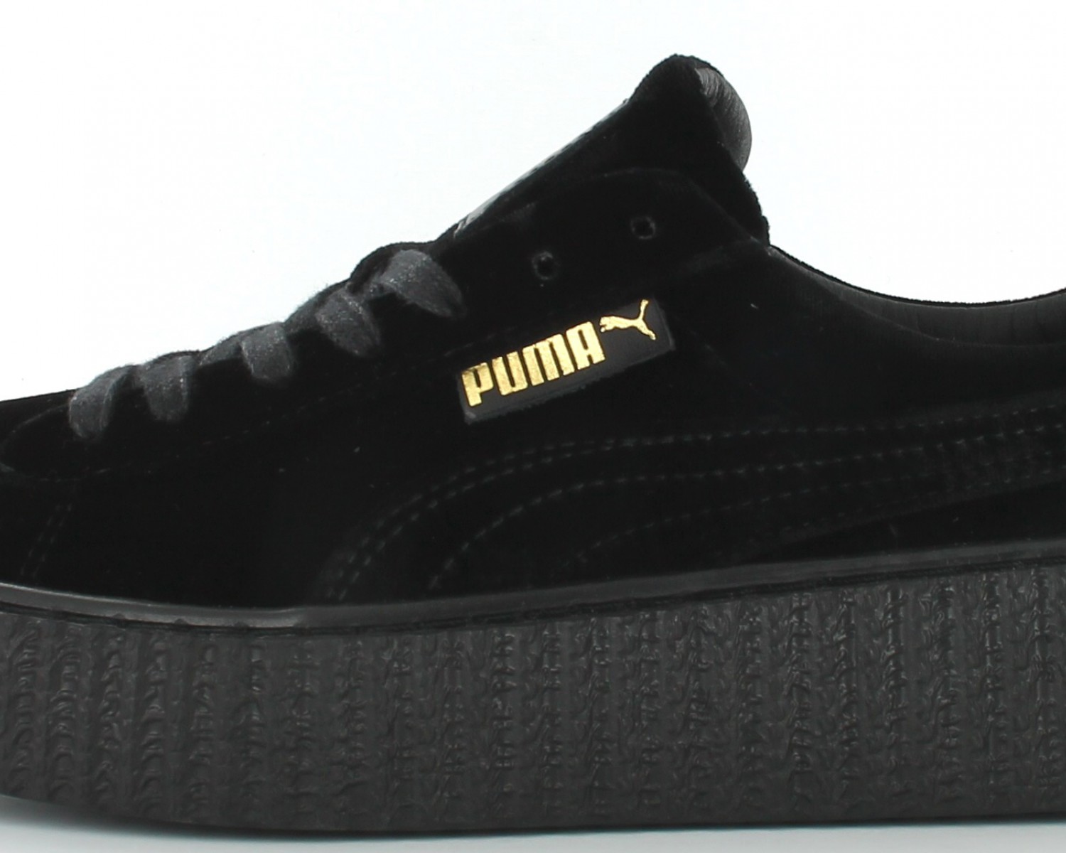 Puma Suede velvet Rihanna Black-Black