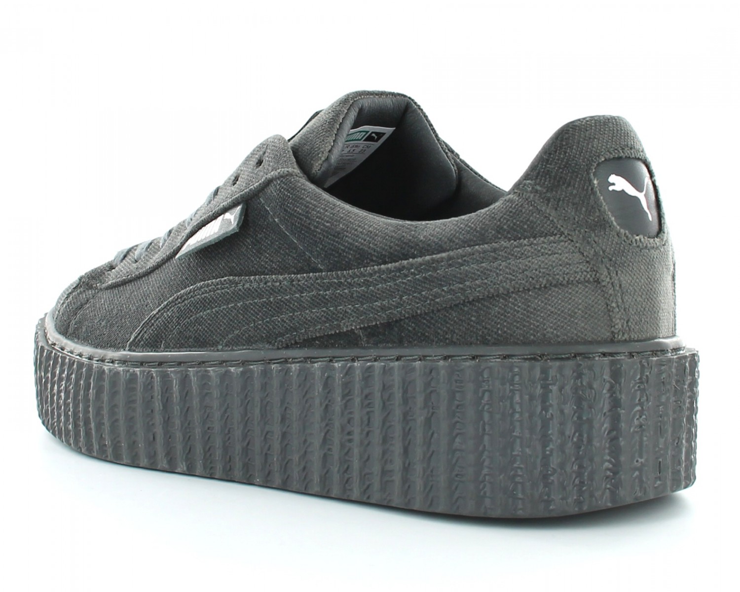 Puma Suede creepers velvet Rihanna Glacier