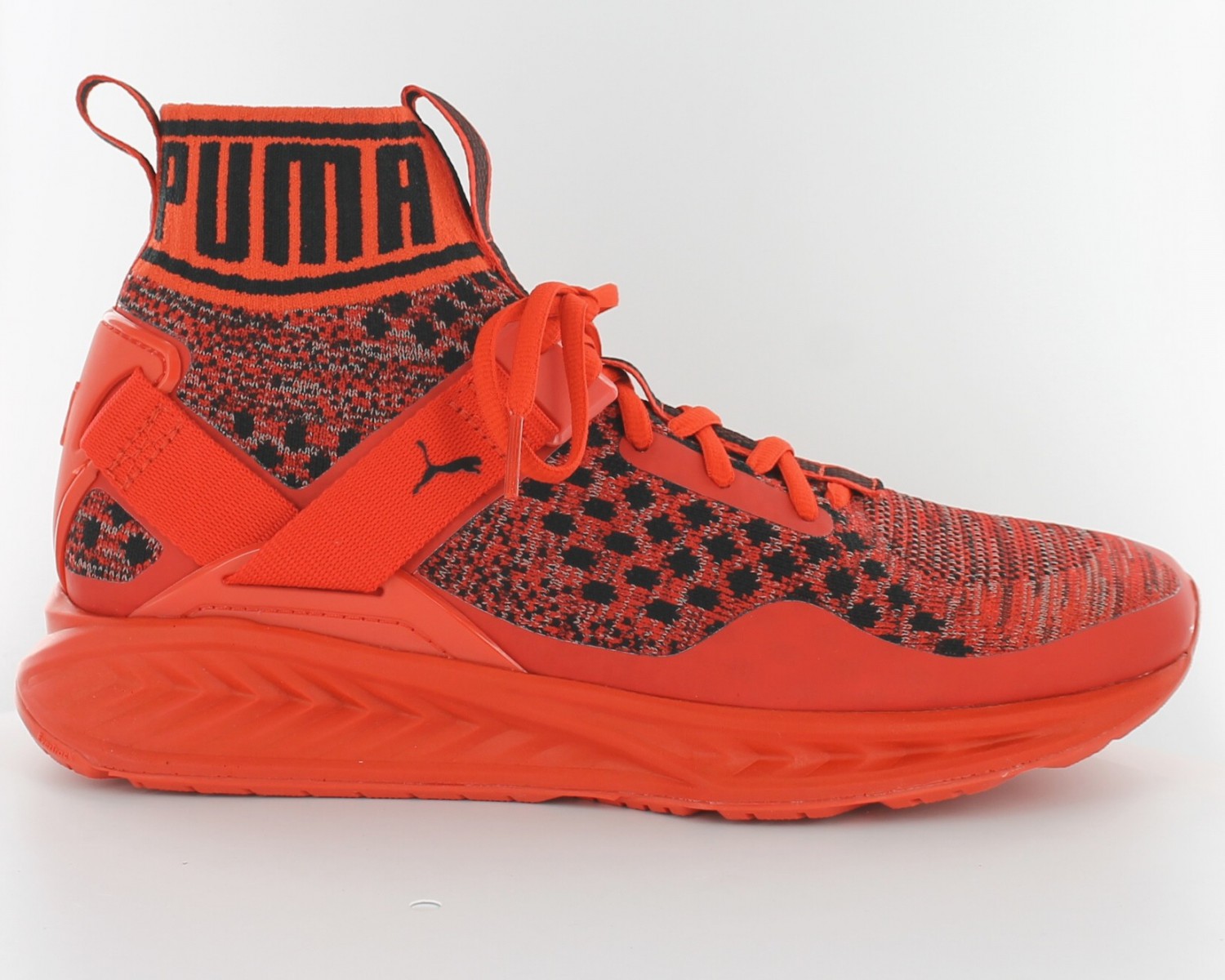 puma ignite evoknit 3 red kids