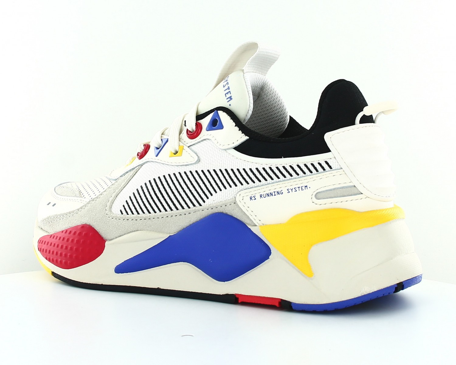 basket puma bleu et jaune