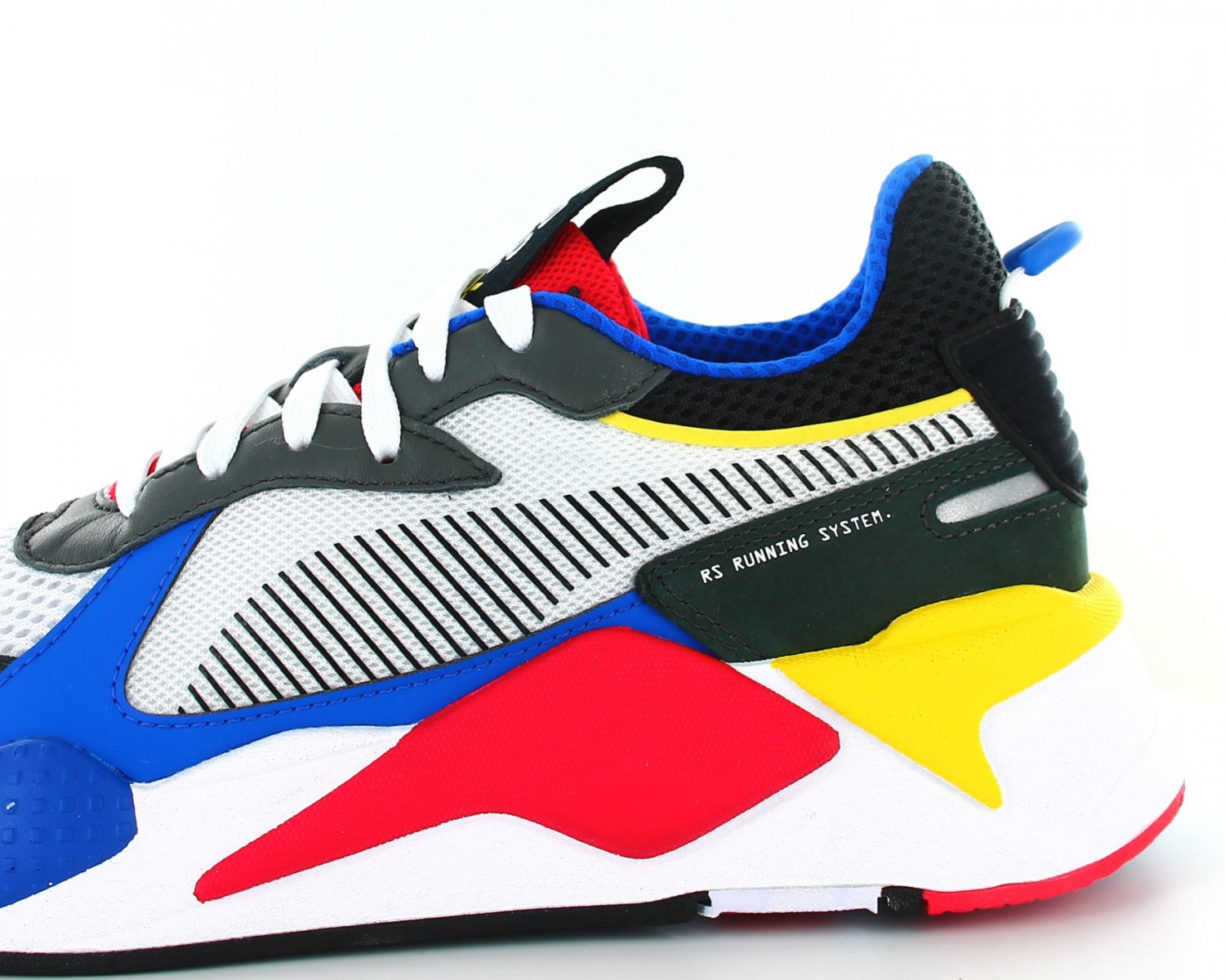 puma rs x toys bleu jaune rouge