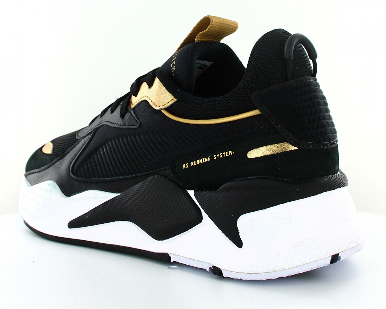 puma rs x noir gold