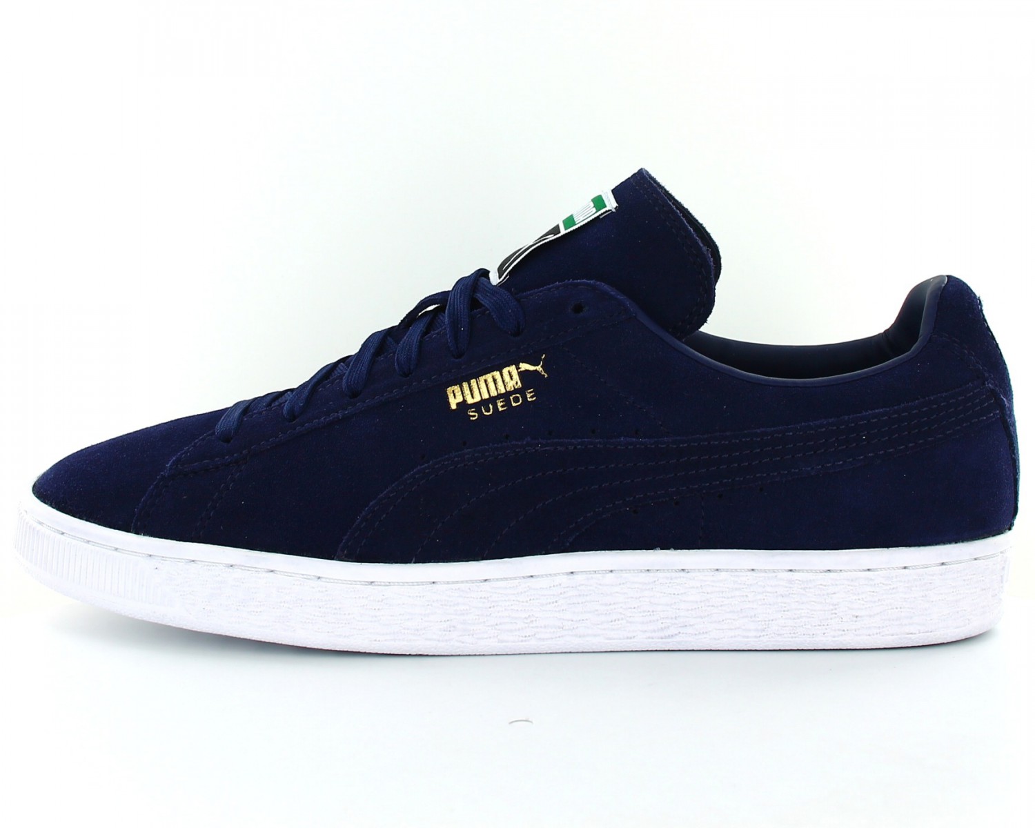 puma suede toute bleu