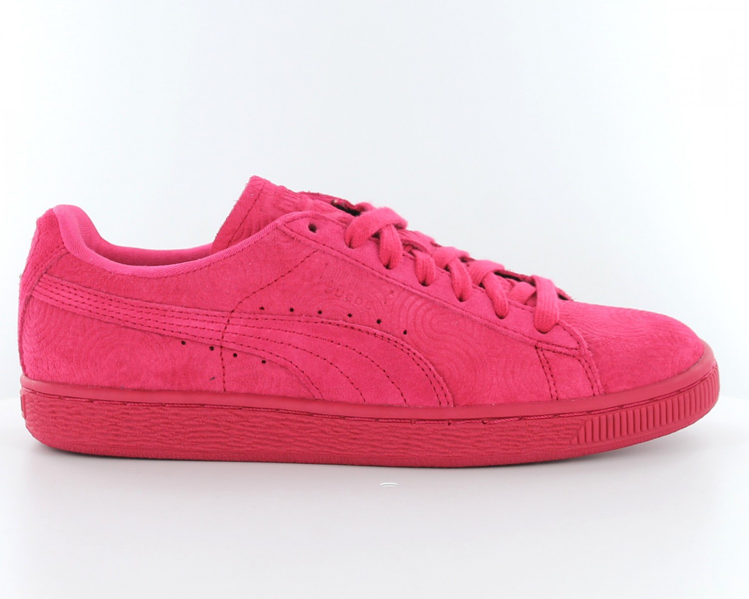 Puma Suede femme colored Rose rose