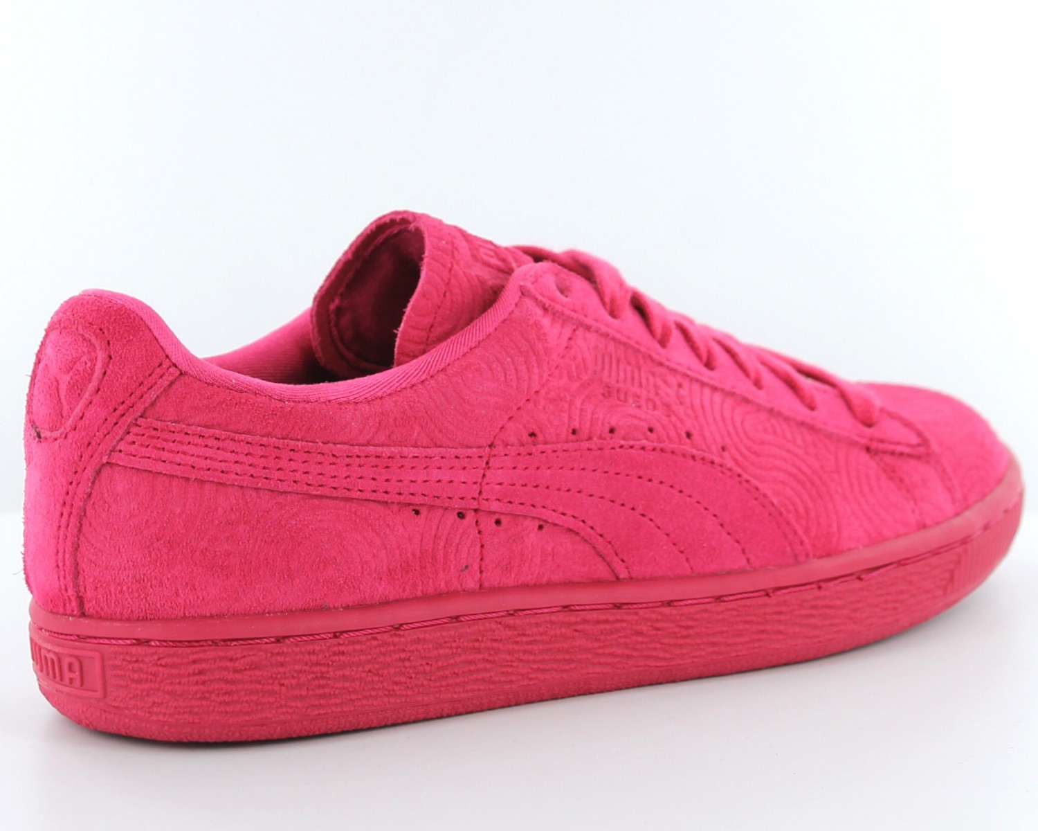Basket puma outlet suede femme rose
