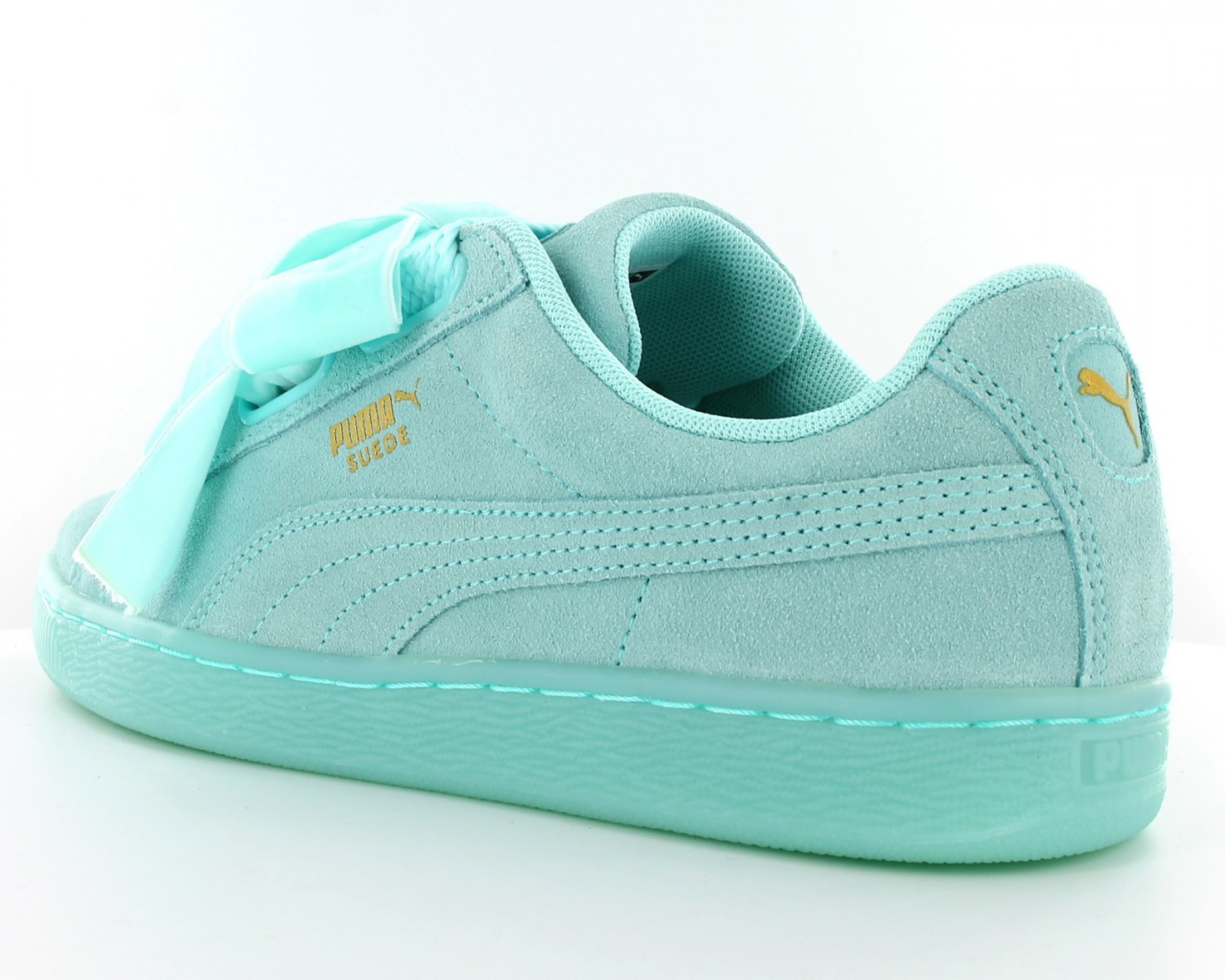 puma suede bleu pastel