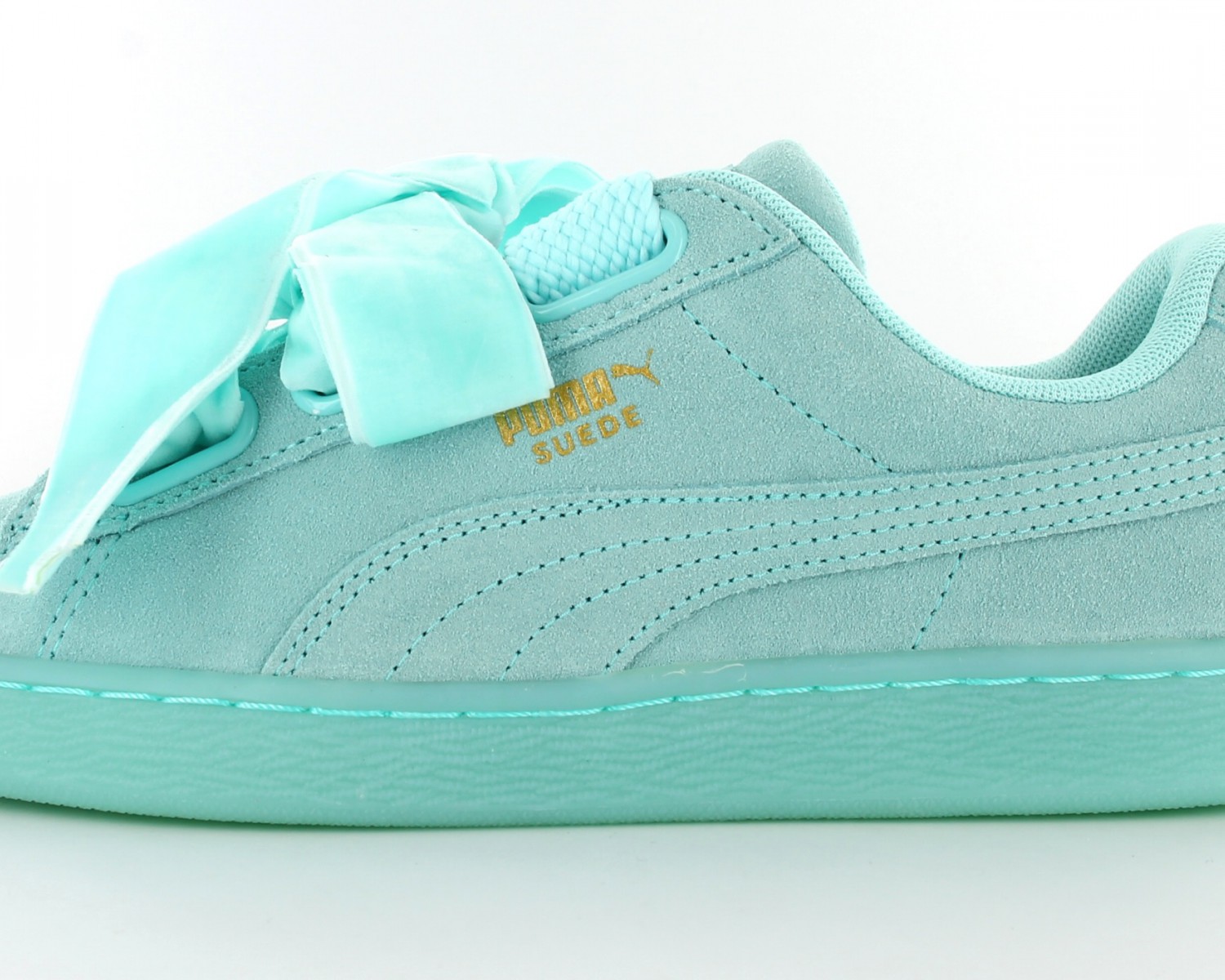 puma suede bleu pastel