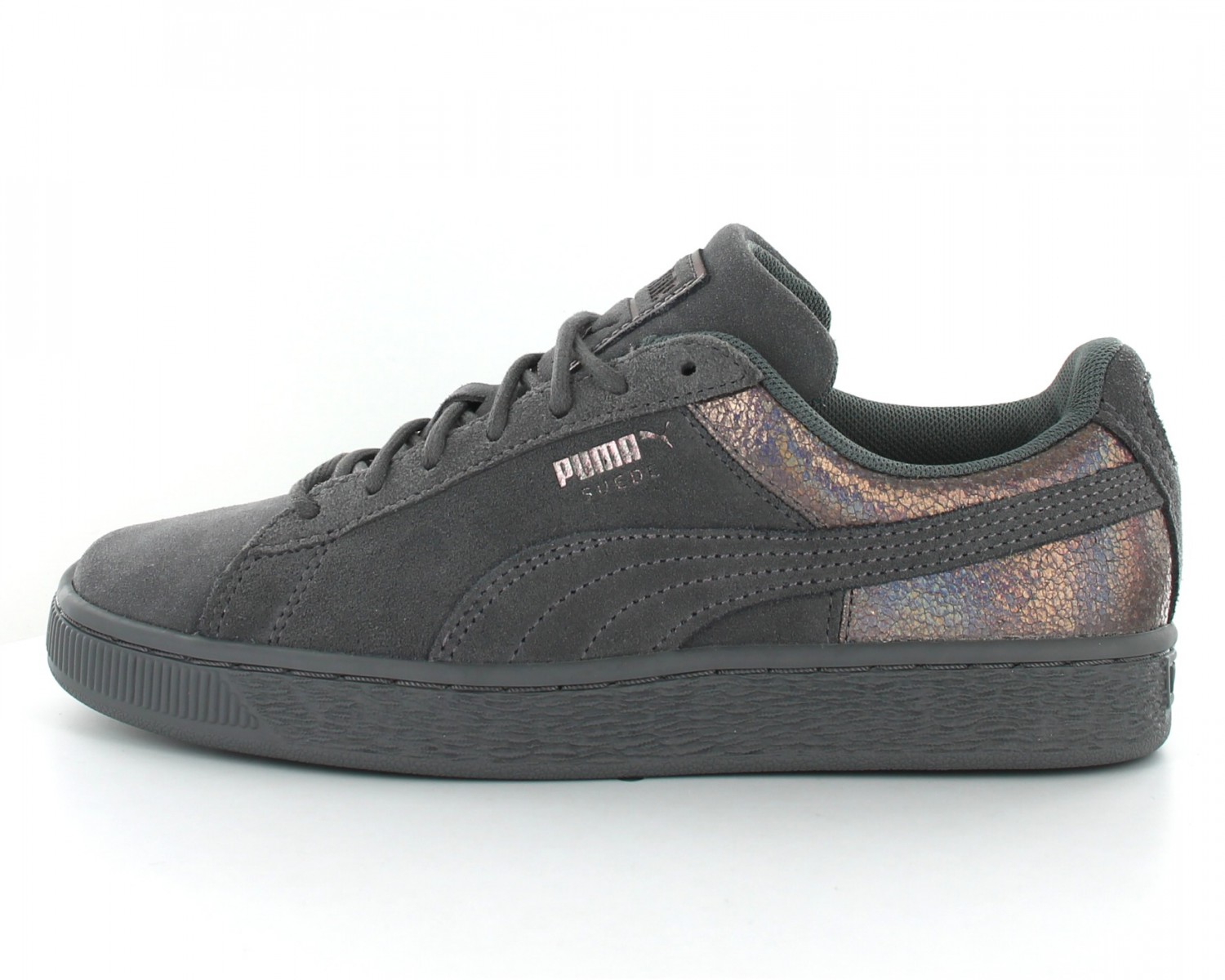 puma grise suede