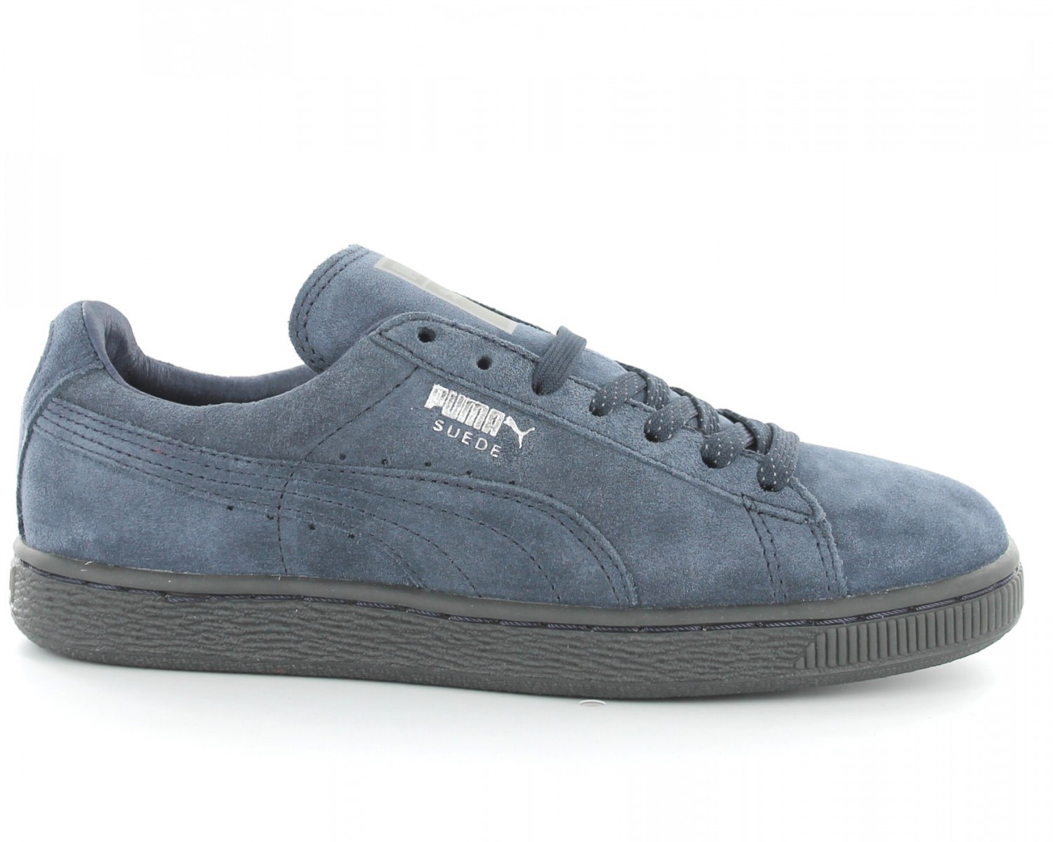 puma suede mono iced bleu marine