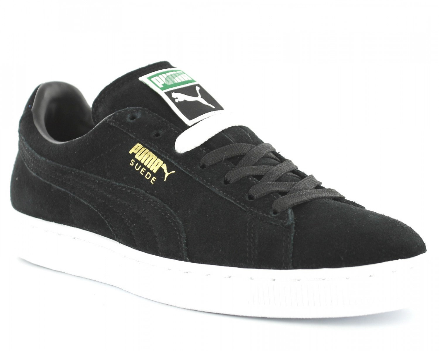 puma blanche et noir