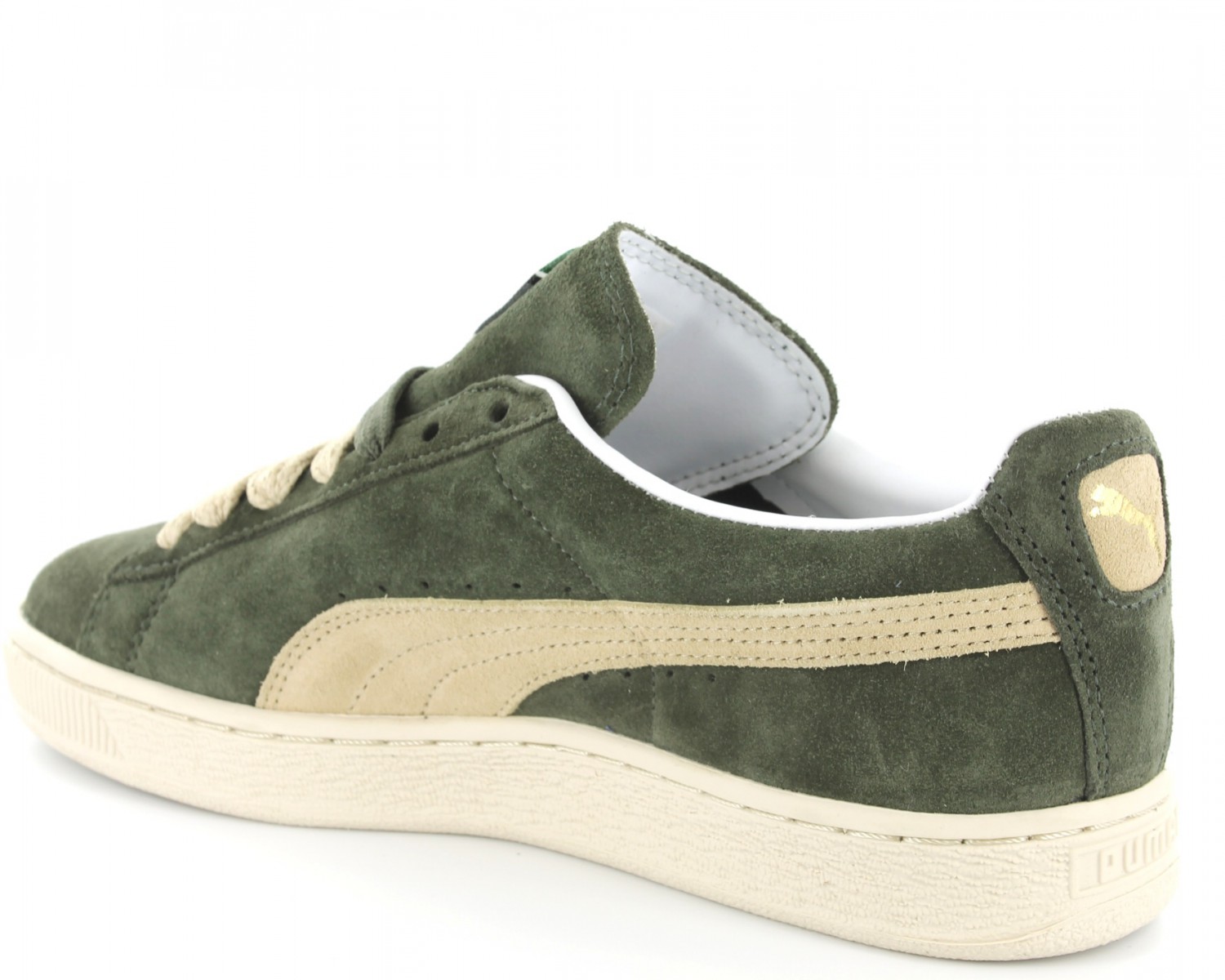 puma suede vert