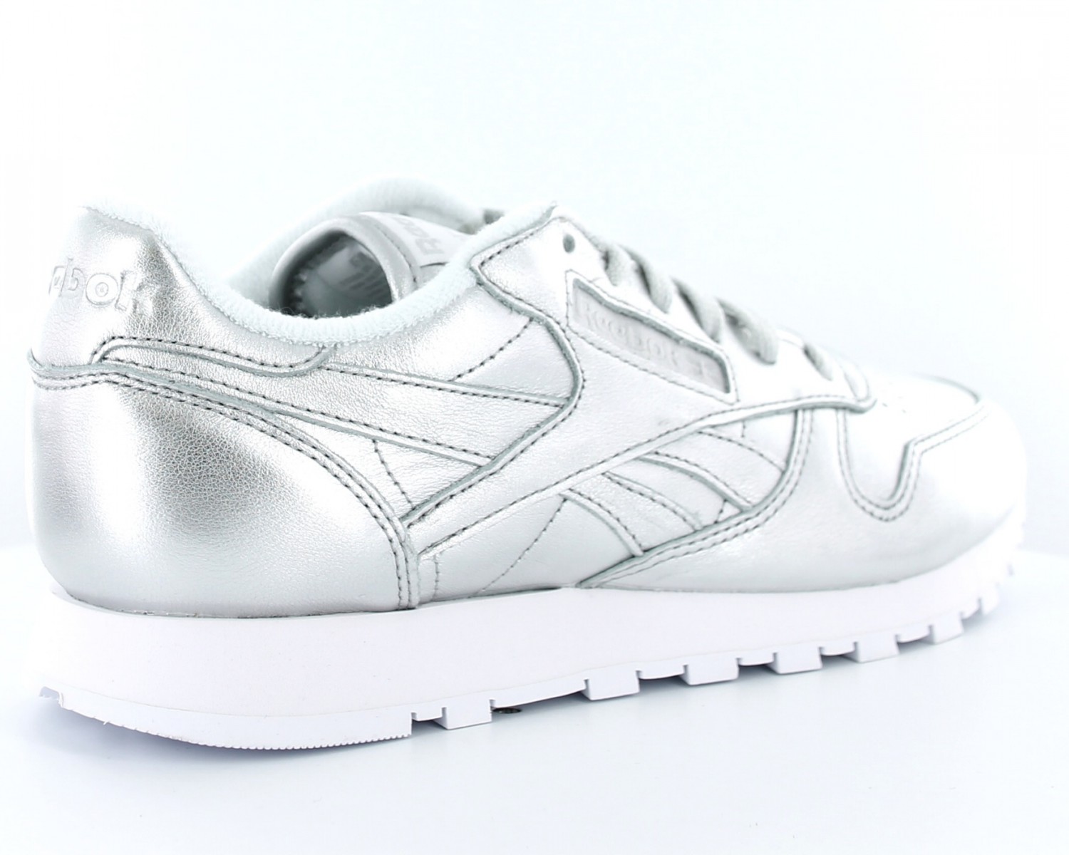 reebok classic leather argent femme