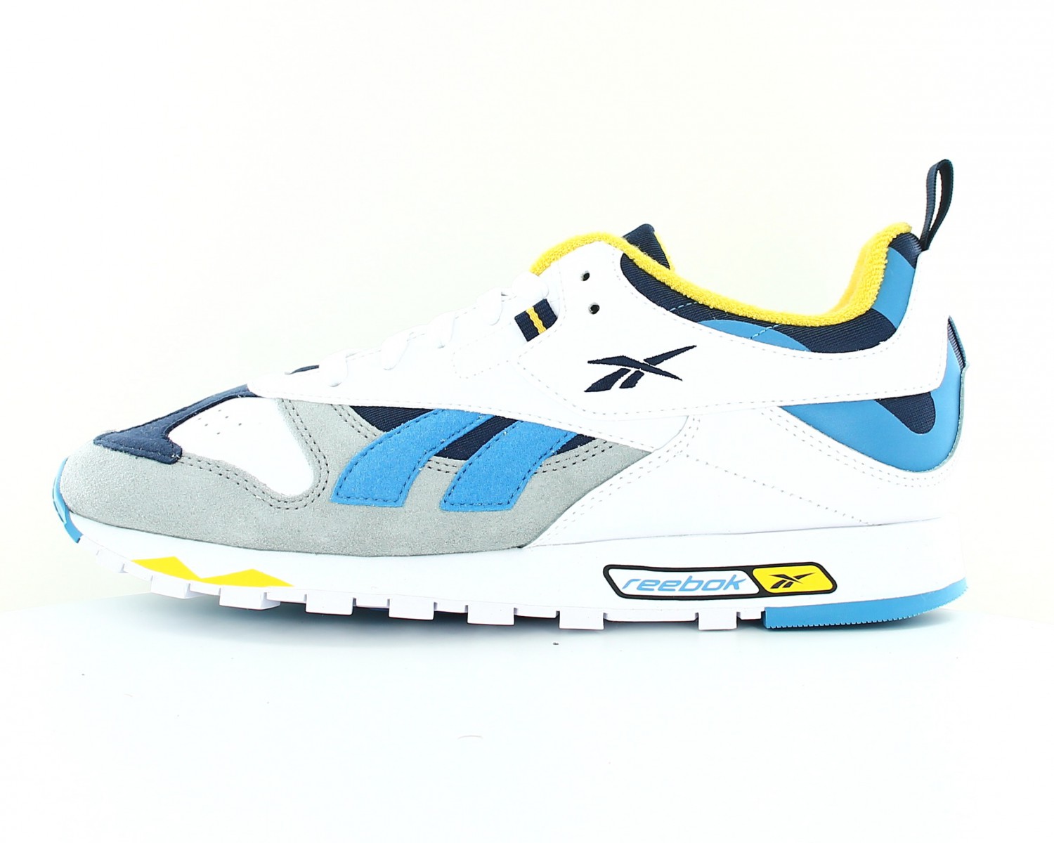 reebok blanche et jaune