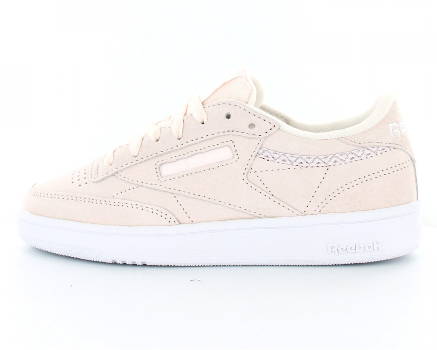 reebok rose pale semelle blanche