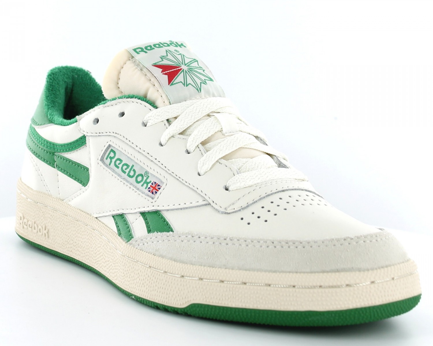 Reebok verte et blanche clearance