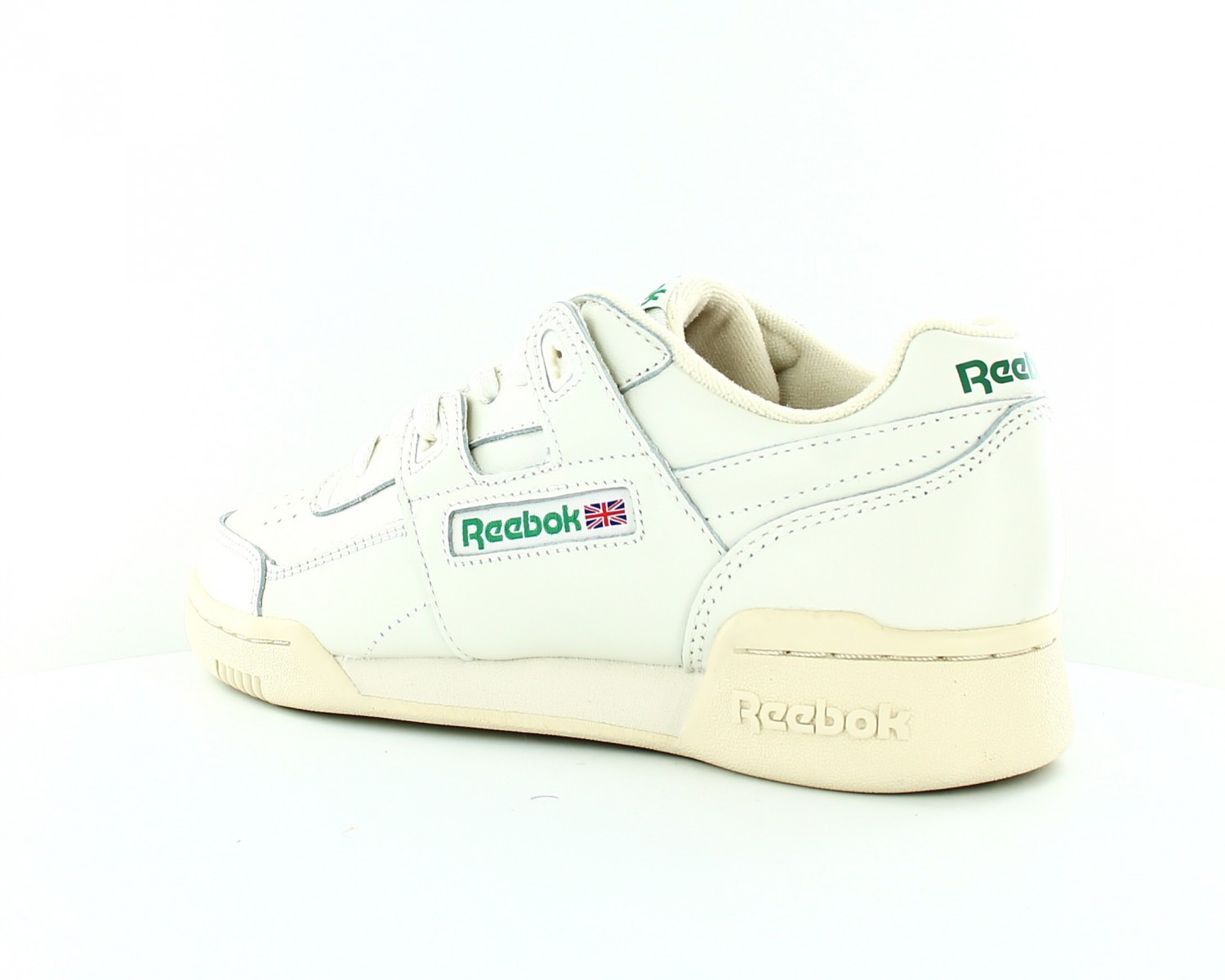 Reebok Workout plus vintage Beige vert DV3735