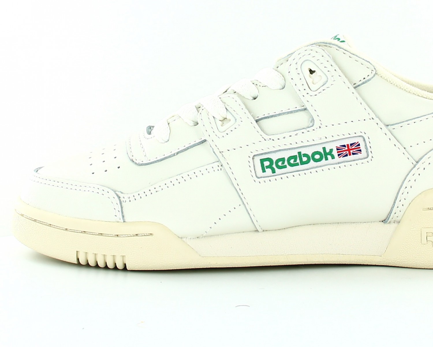 Reebok Workout plus vintage Beige vert DV3735