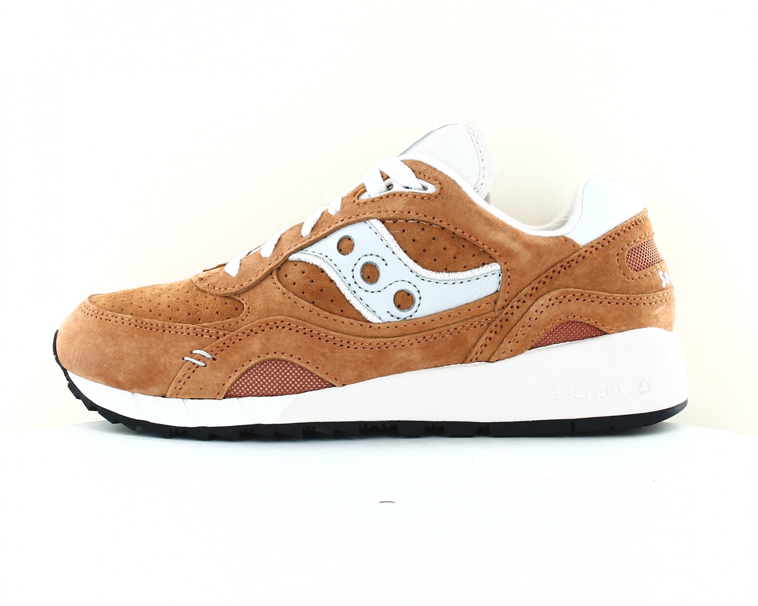 Saucony Shadow 6000 Camel blanc