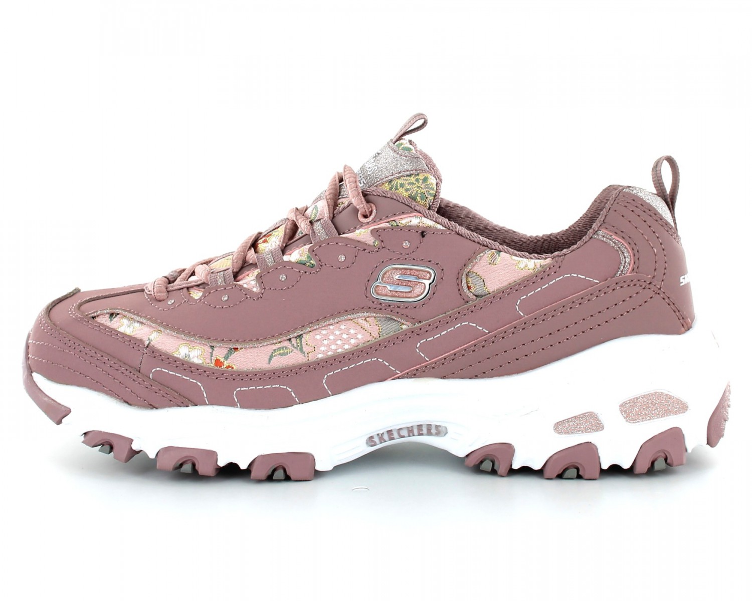 skechers d'lites 3 femme violet