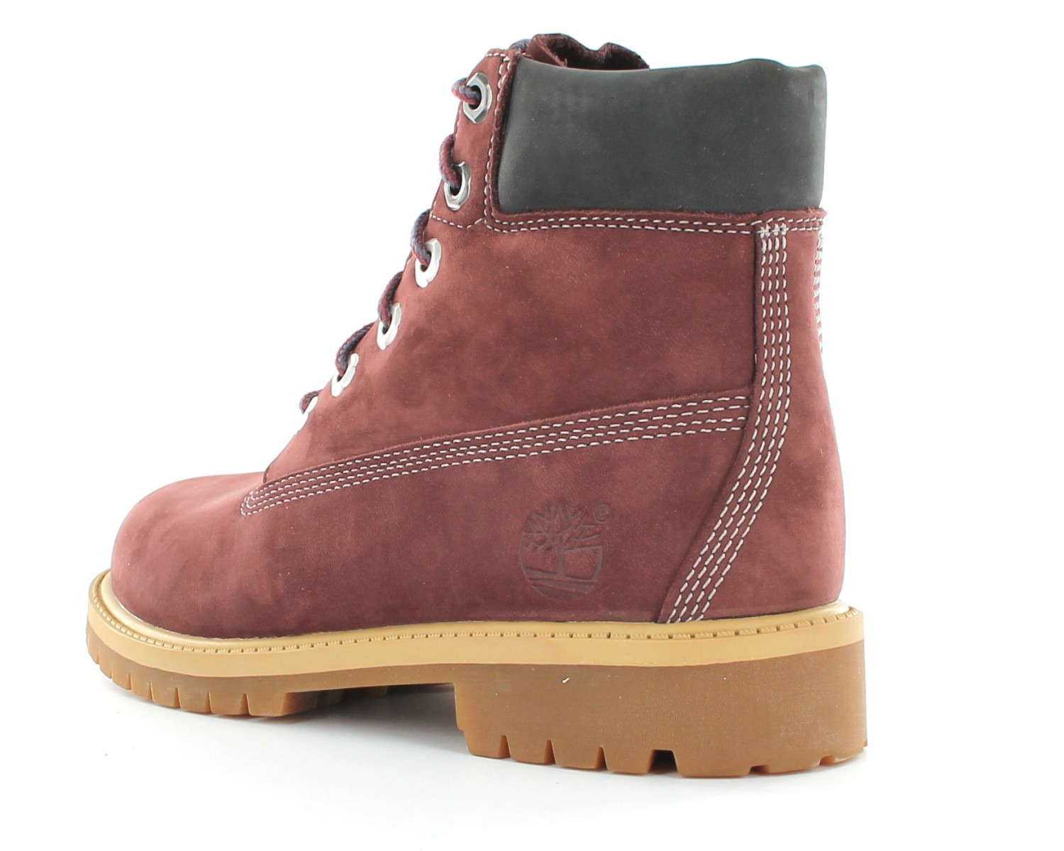 timberland 6 inch femme bordeaux