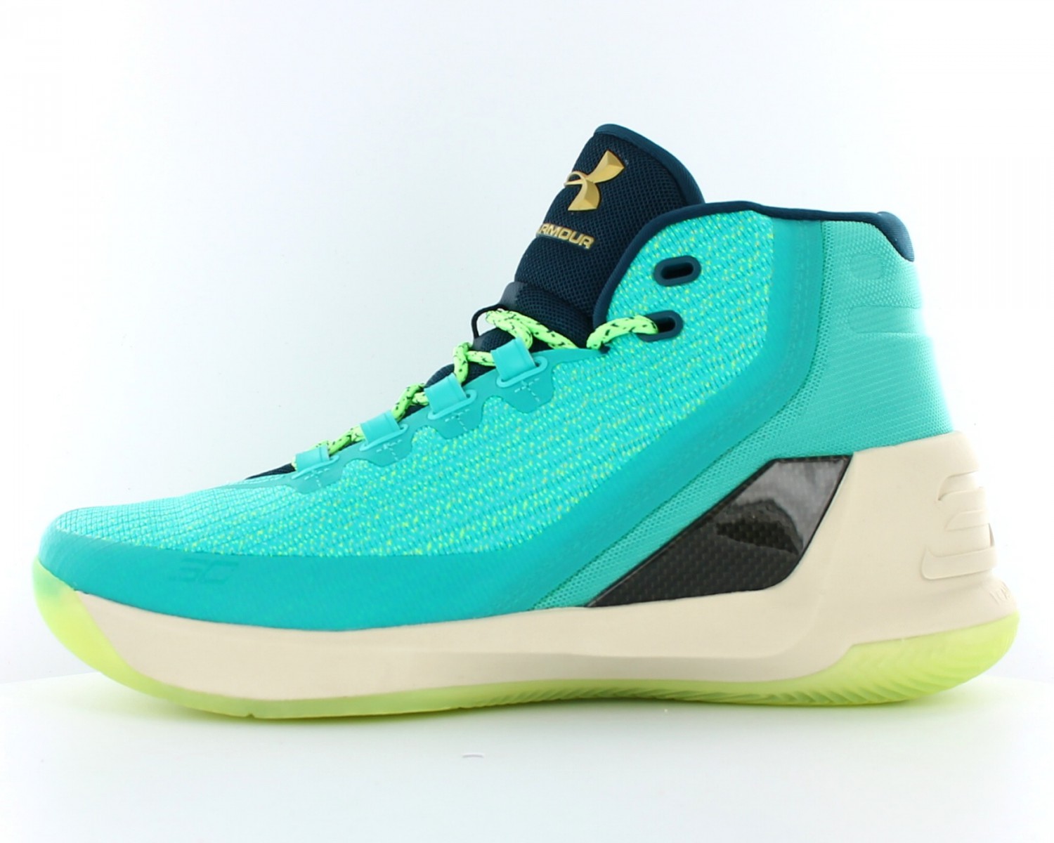 Under Armour Curry 3 Neptune Neptune/Sandstorm/Metallic Gold