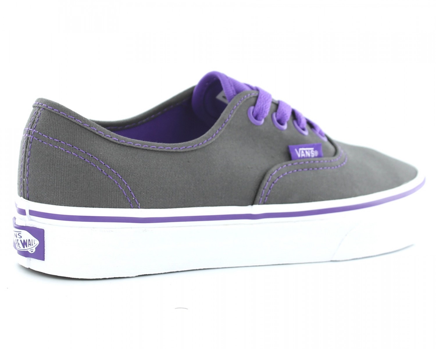 vans gris et violet