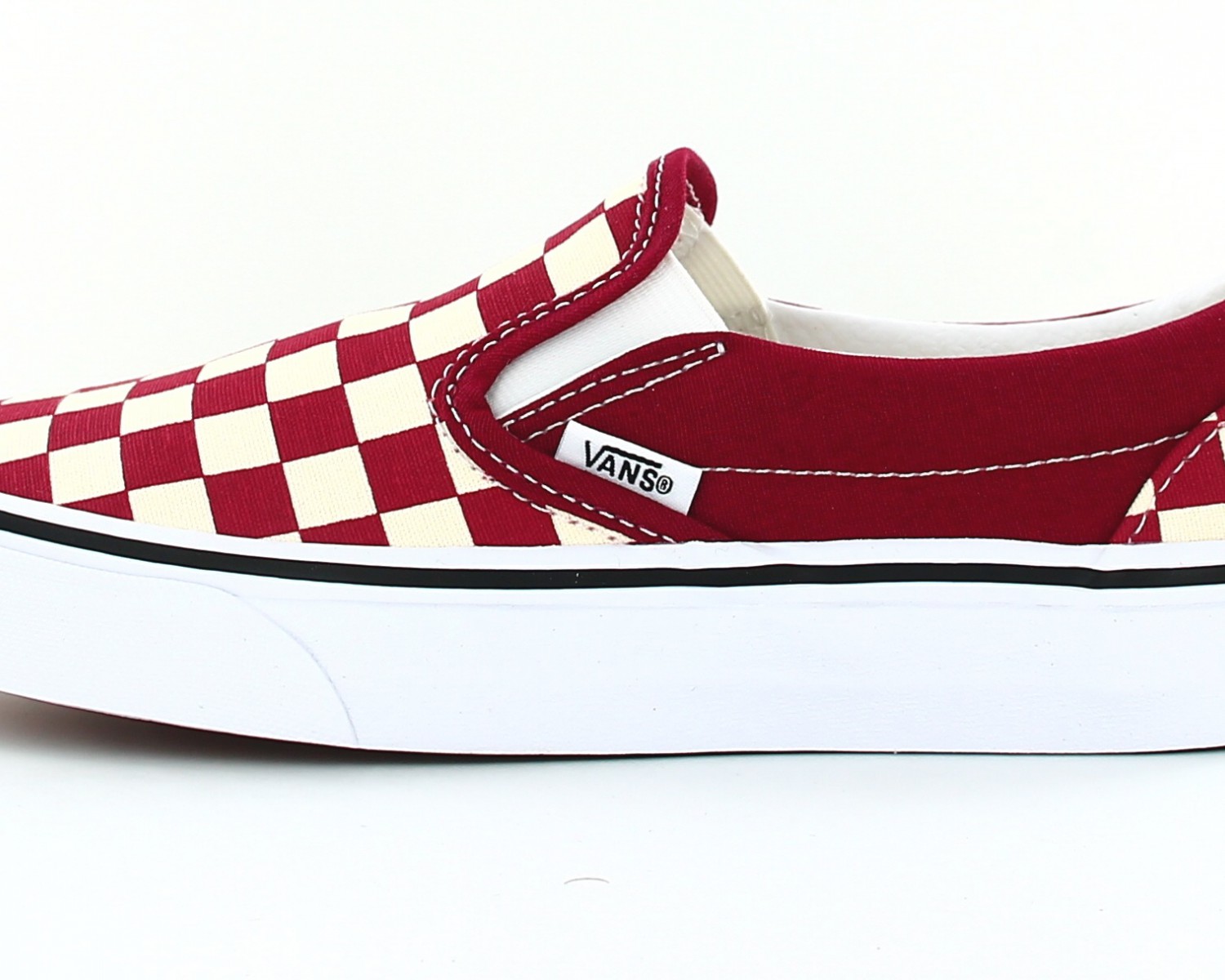 slip on vans bordeaux