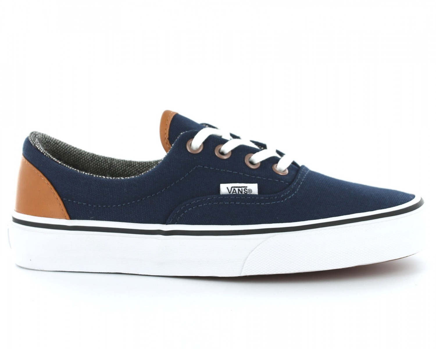 vans era dress blue tweed