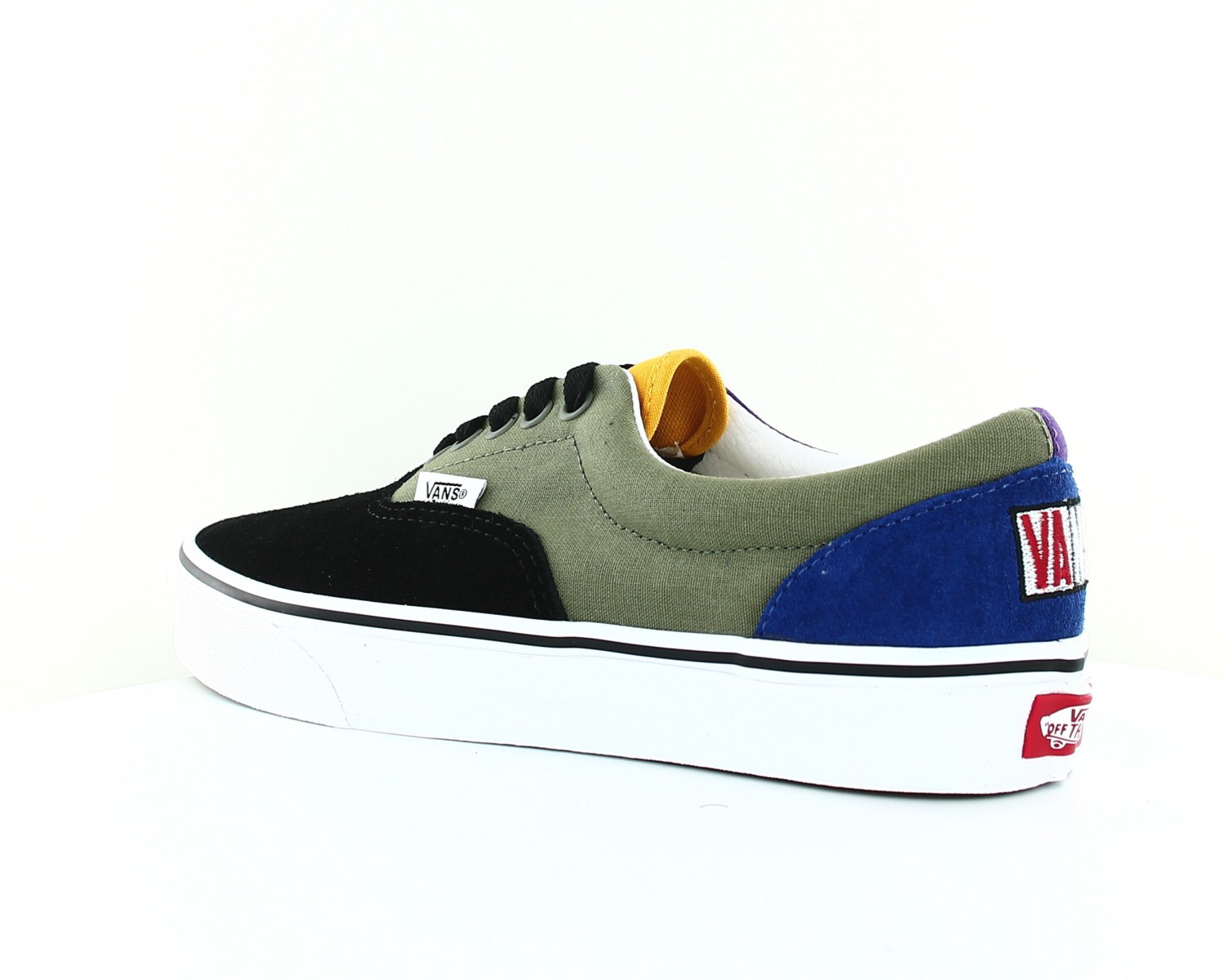 Vans Era multicolor Noir kaki violet bleu