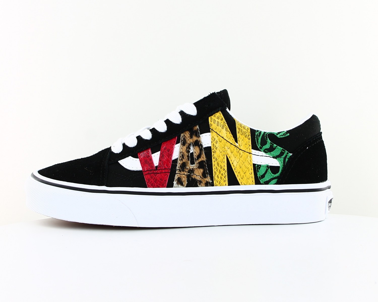 VANS Chaussures en daim et en toile OLD SKOOL Noire - Tropik Style