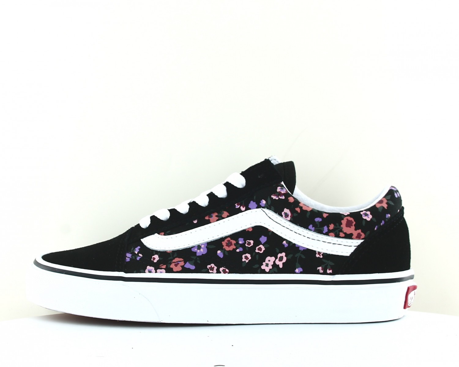 Vans Old skool floral Noir blanc floral