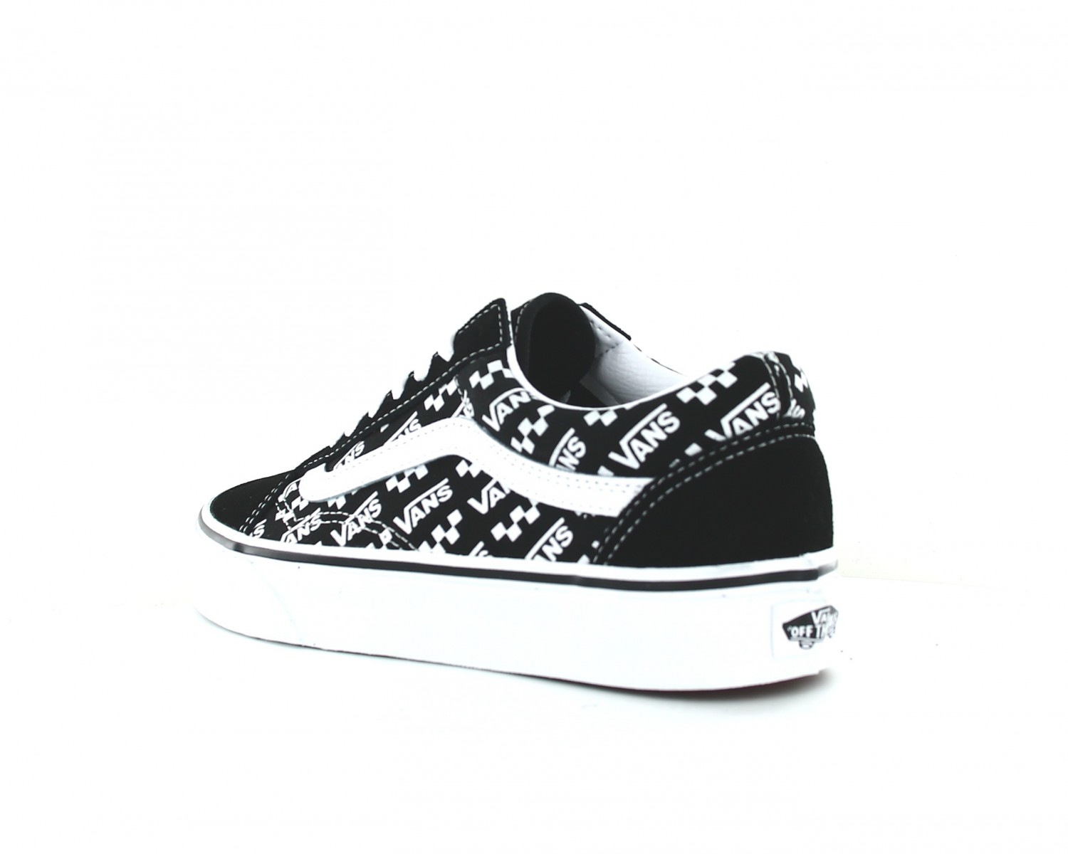 vans noir blanche