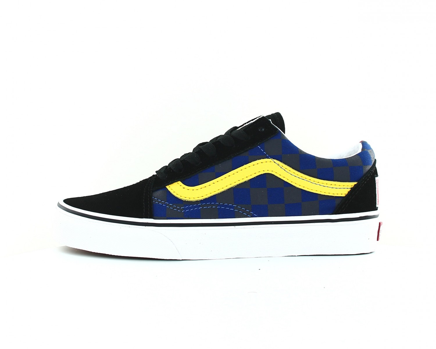 Vans Old Skool Noir checkerboard multicolor