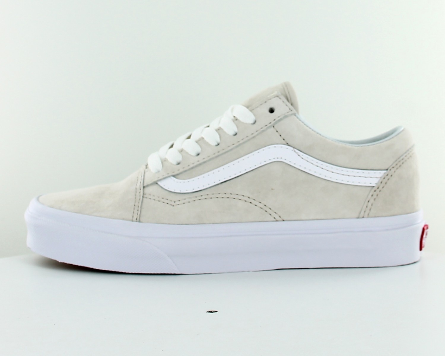 vans old skool beige pig suede