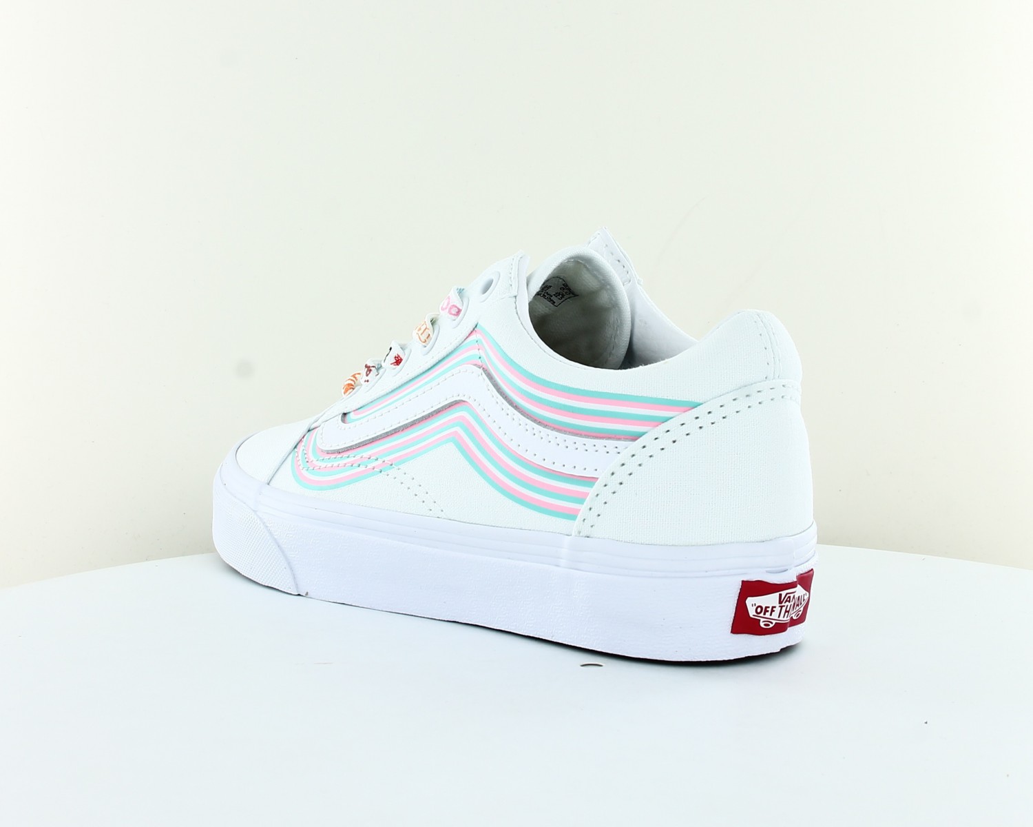 Vans Old skool pride Blanc multicolor