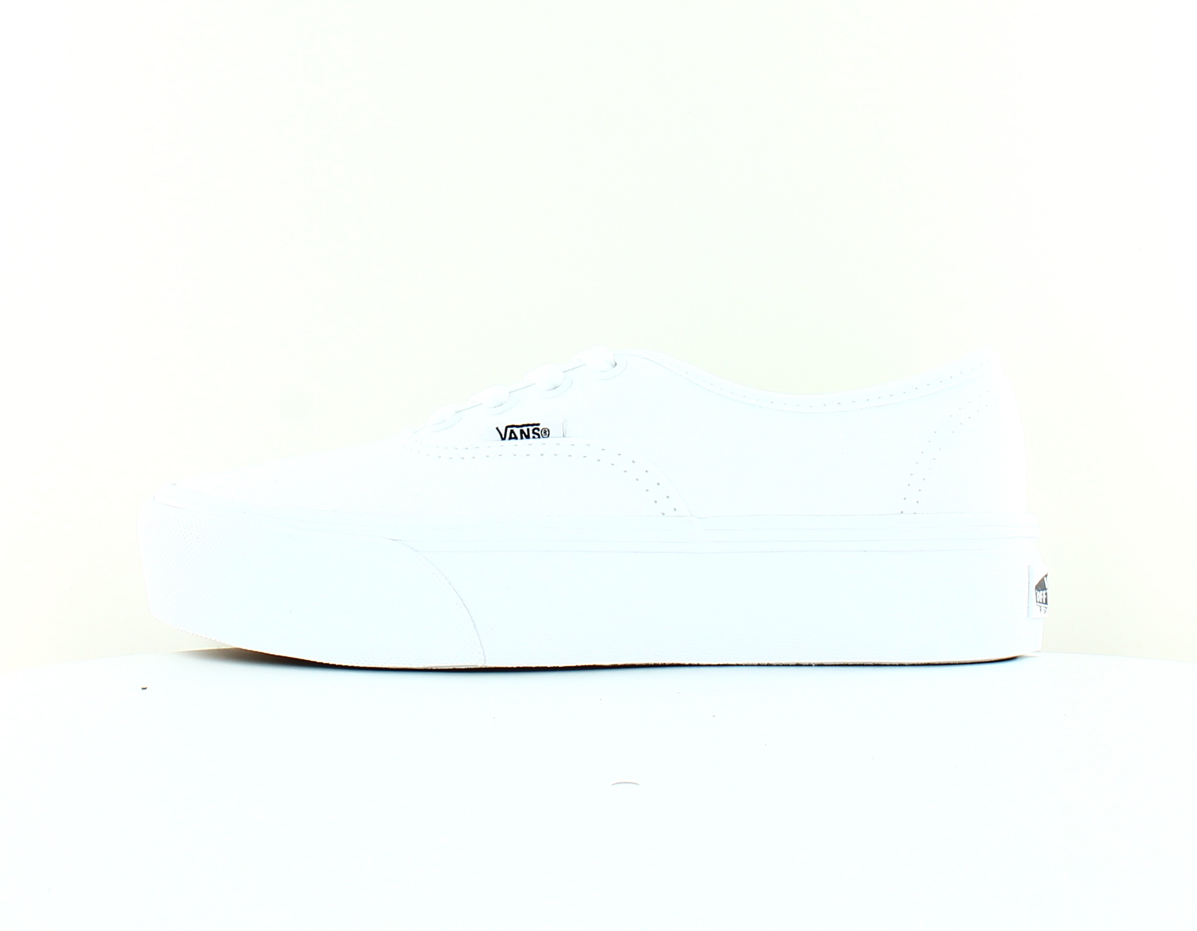 vans platform blanche