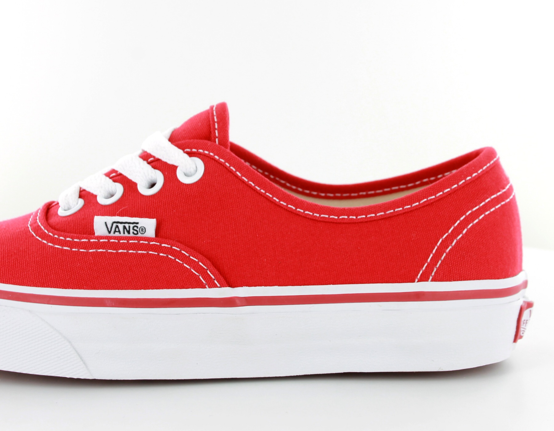 vans toute rouge