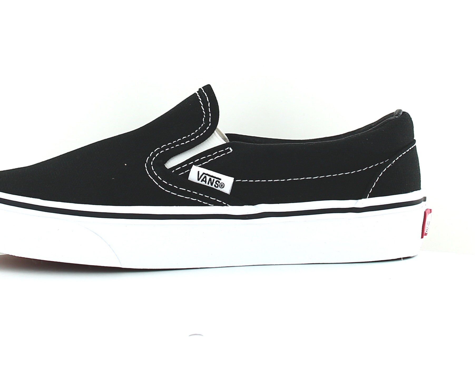 vans slip on noir et blanc