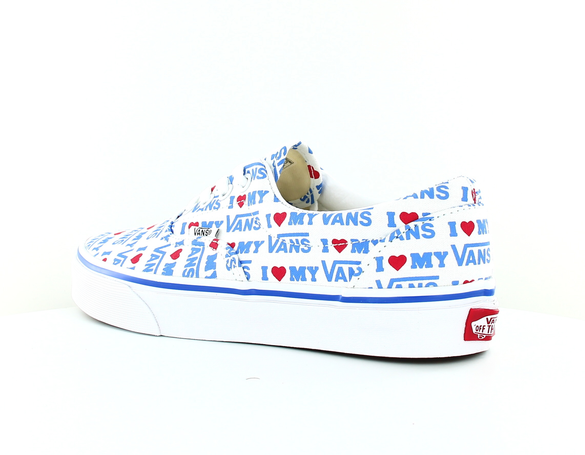 vans blanche compensée