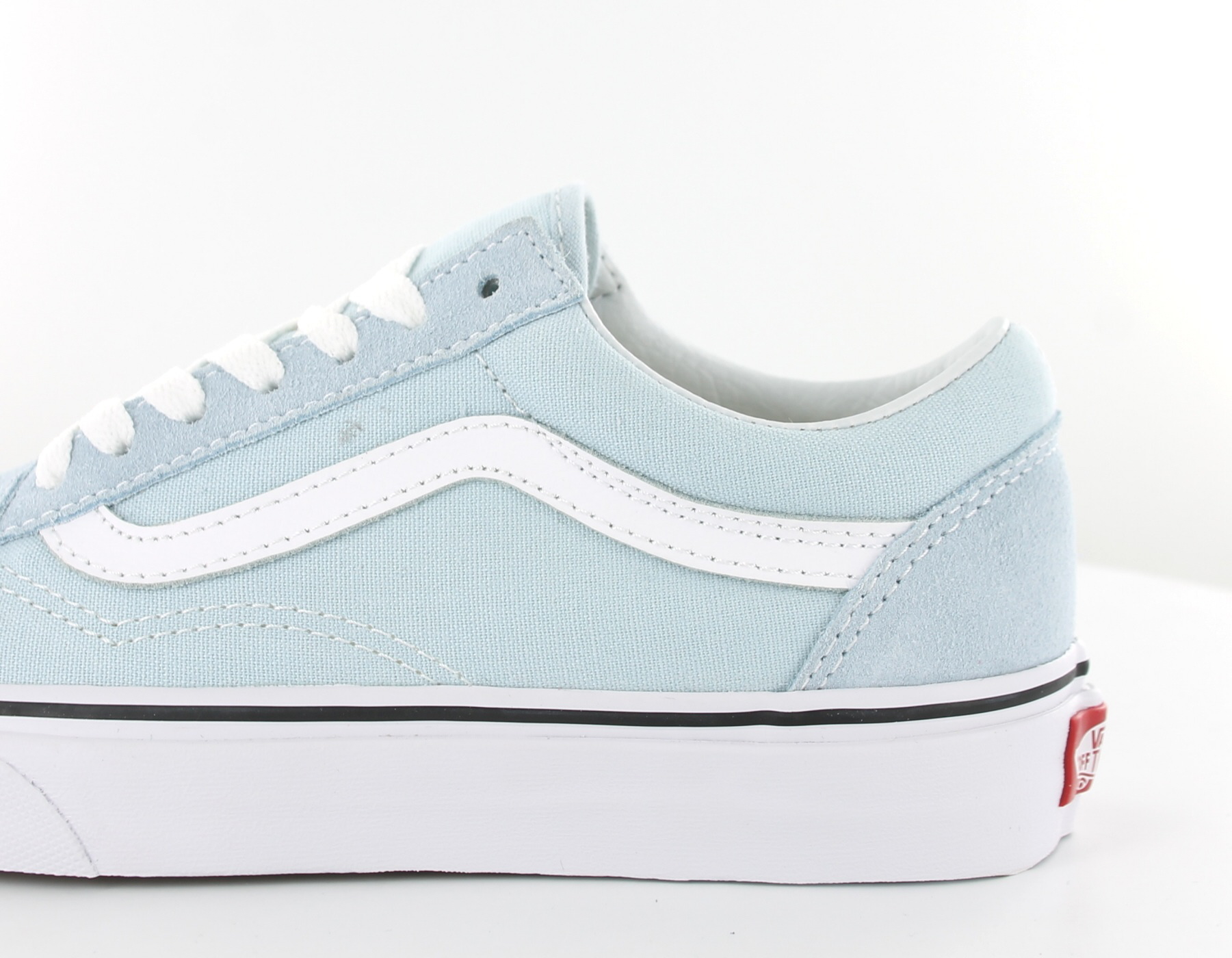 vans bleu clair femme