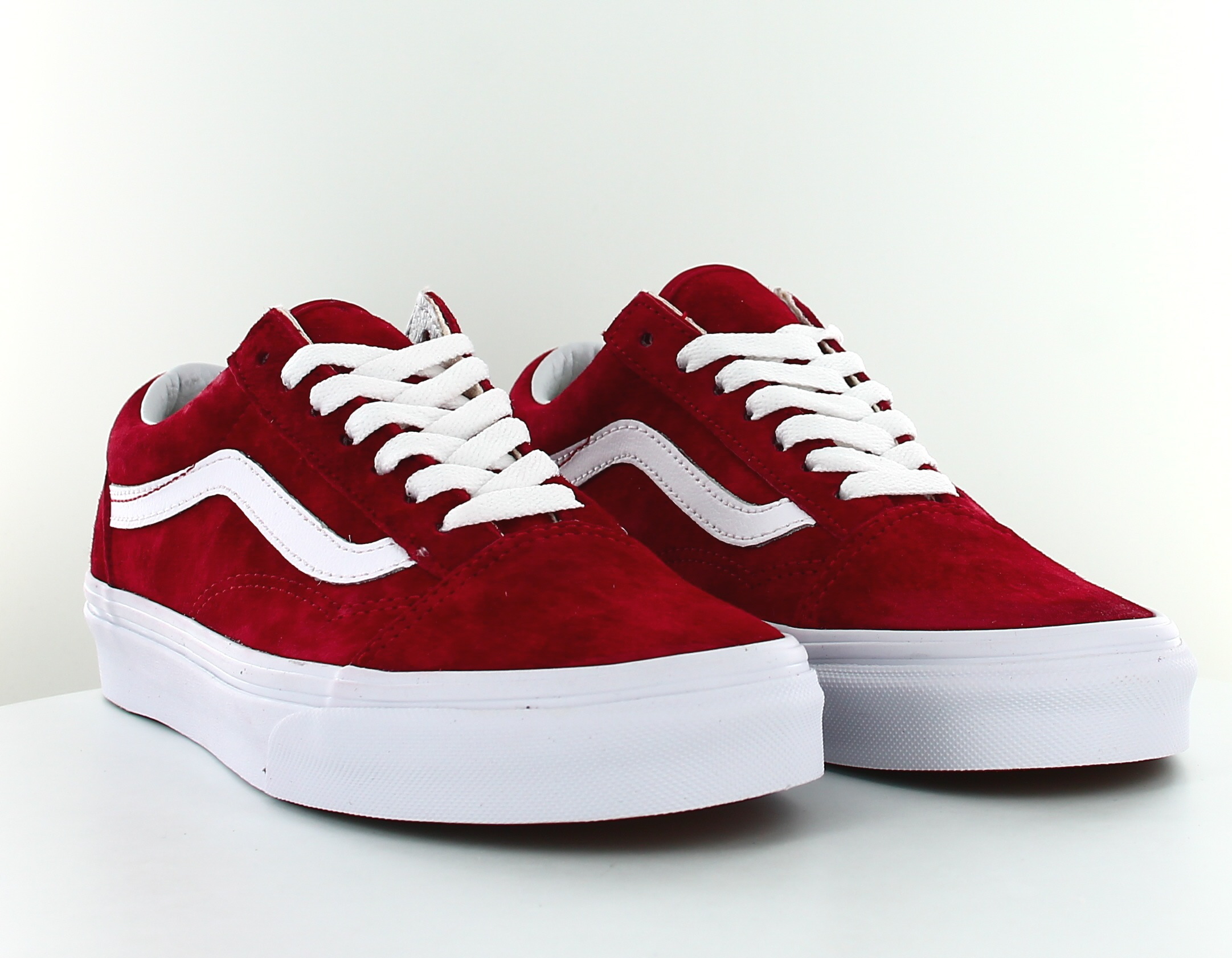 vans old skool maroon gum